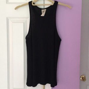 Free People Black Tank Top